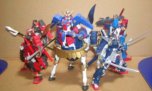 騎馬武者伝　漆黒の五人衆　馬1 レビュー ガンダムシリーズ騎馬武者伝 リアルタイプフィギュア
